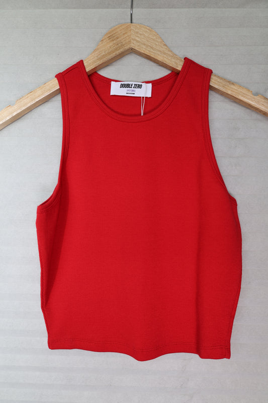 Hyfve - Red Scoop Neck Tank