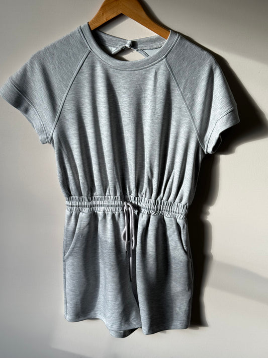 Doe and Rae - Soft Active-wear Back Cut-out Romper