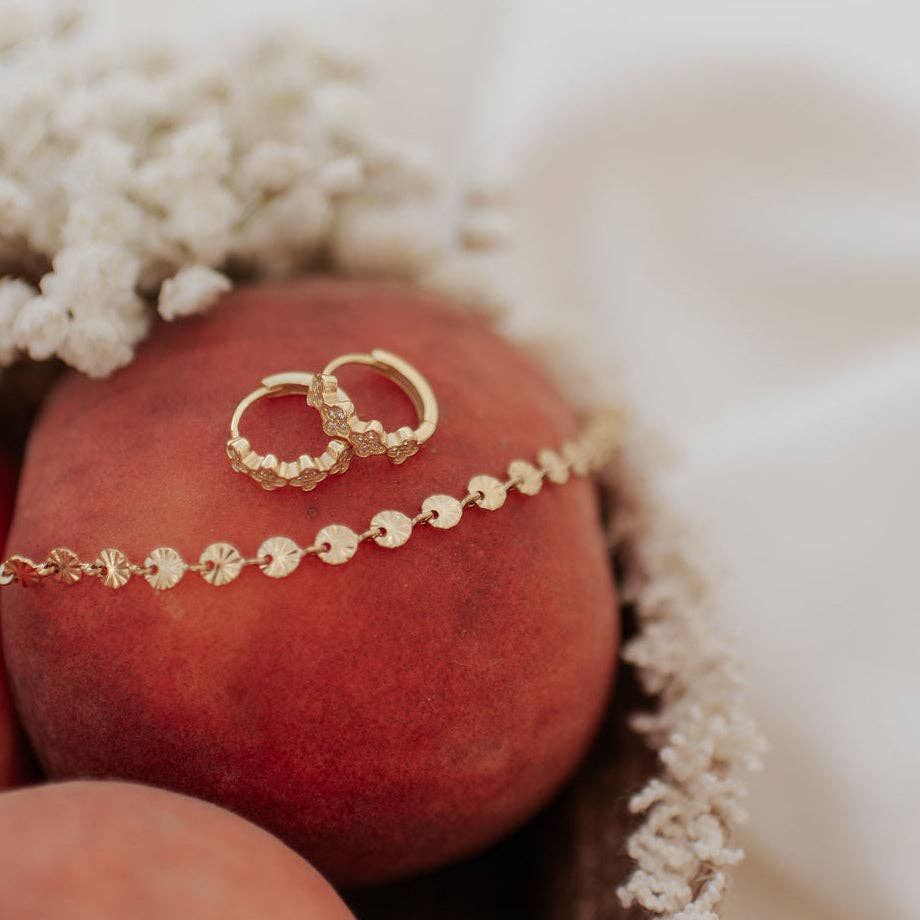 Mauve Jewelry Co. - Lorelai Clover Hoops