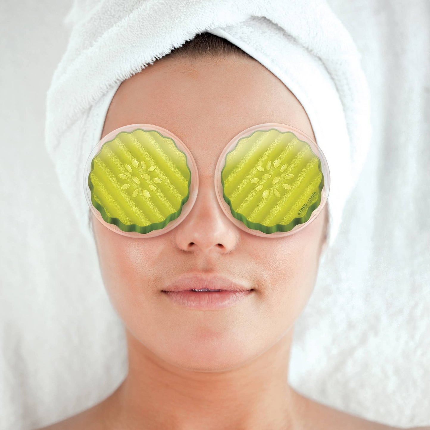 Fred & Friends - Pickle Chip Chill Out Cooling Eye Patches