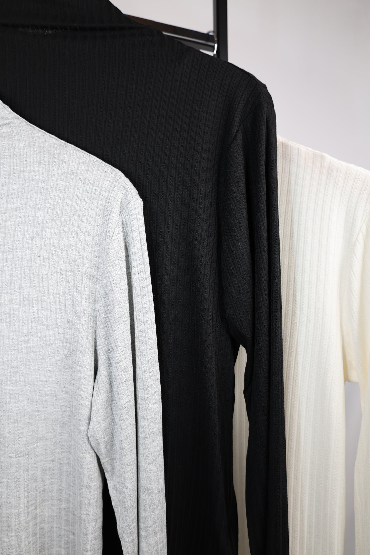 Come Find Me mock neck long sleeve top