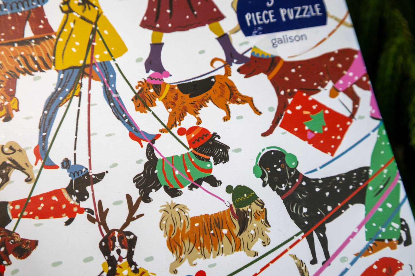 Chronicle Books - Winter Dogs 500 Piece Puzzle