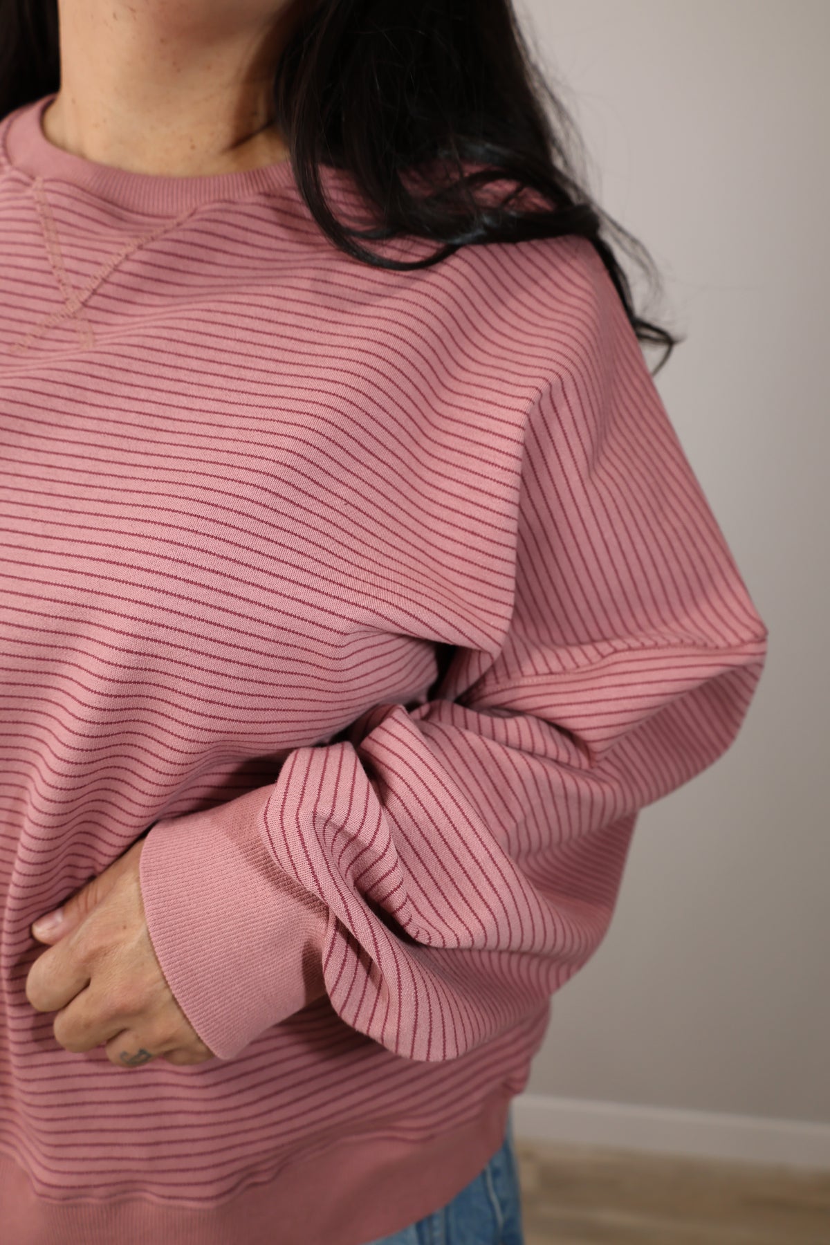 Told You So oversized pullover sweatshirt