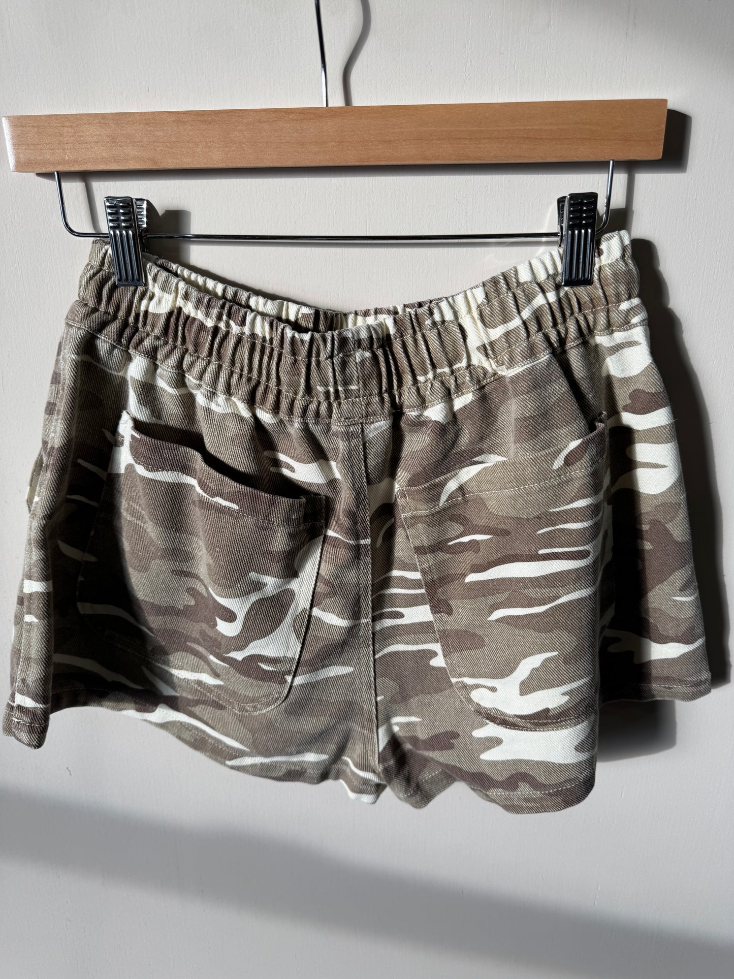 Mustard Seed - Light Camo Mini Cargo Skort