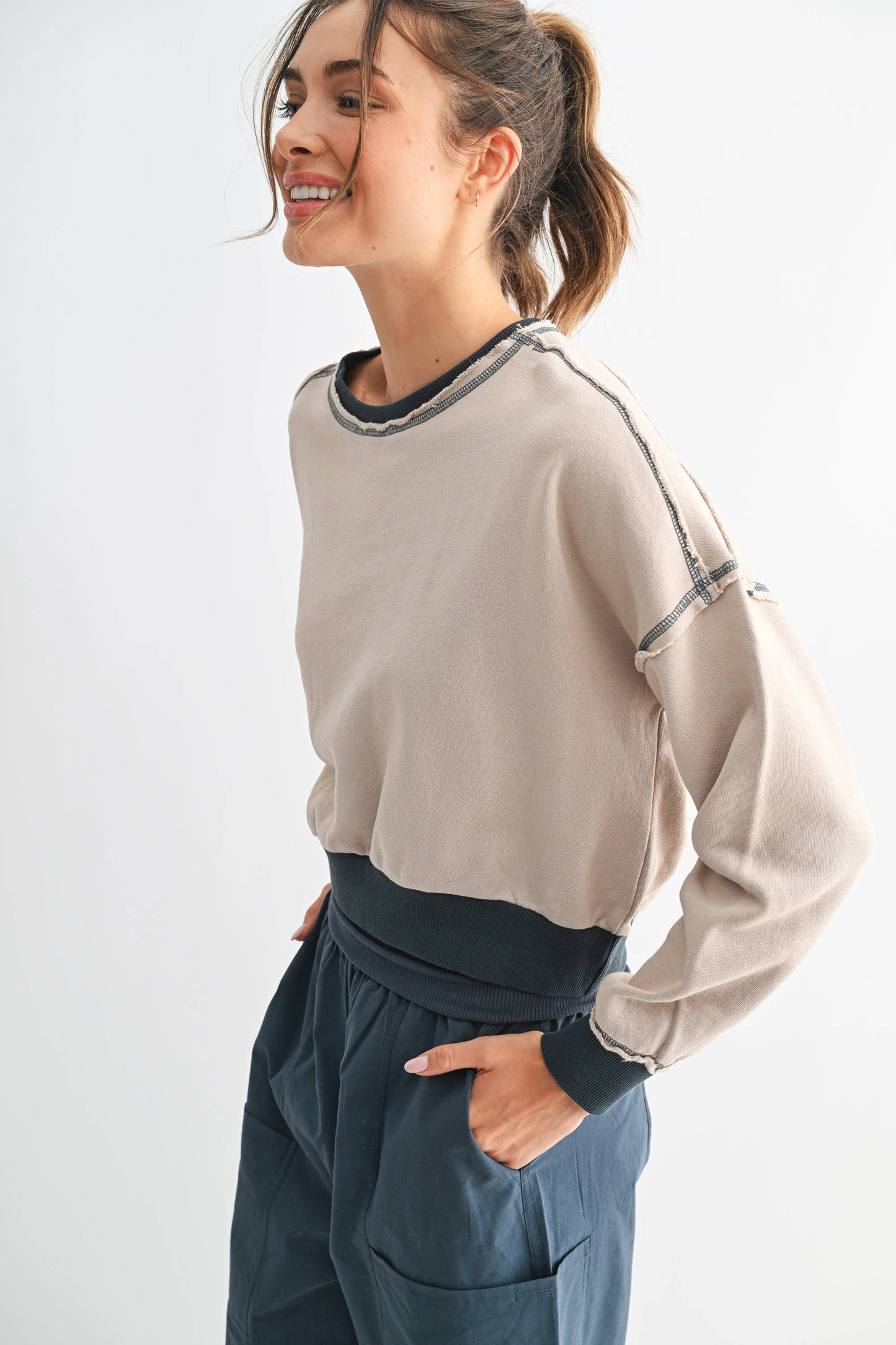 Mono B - EchoWash Cotton Crewneck