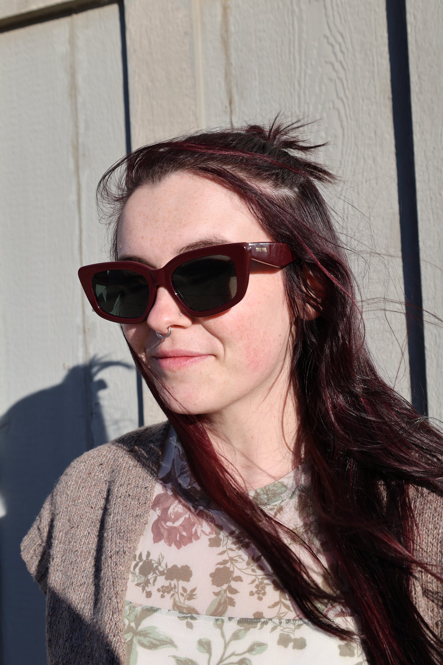 FREYRS Eyewear - Beatrix Acetate Womens Cat Eye Sunglasses