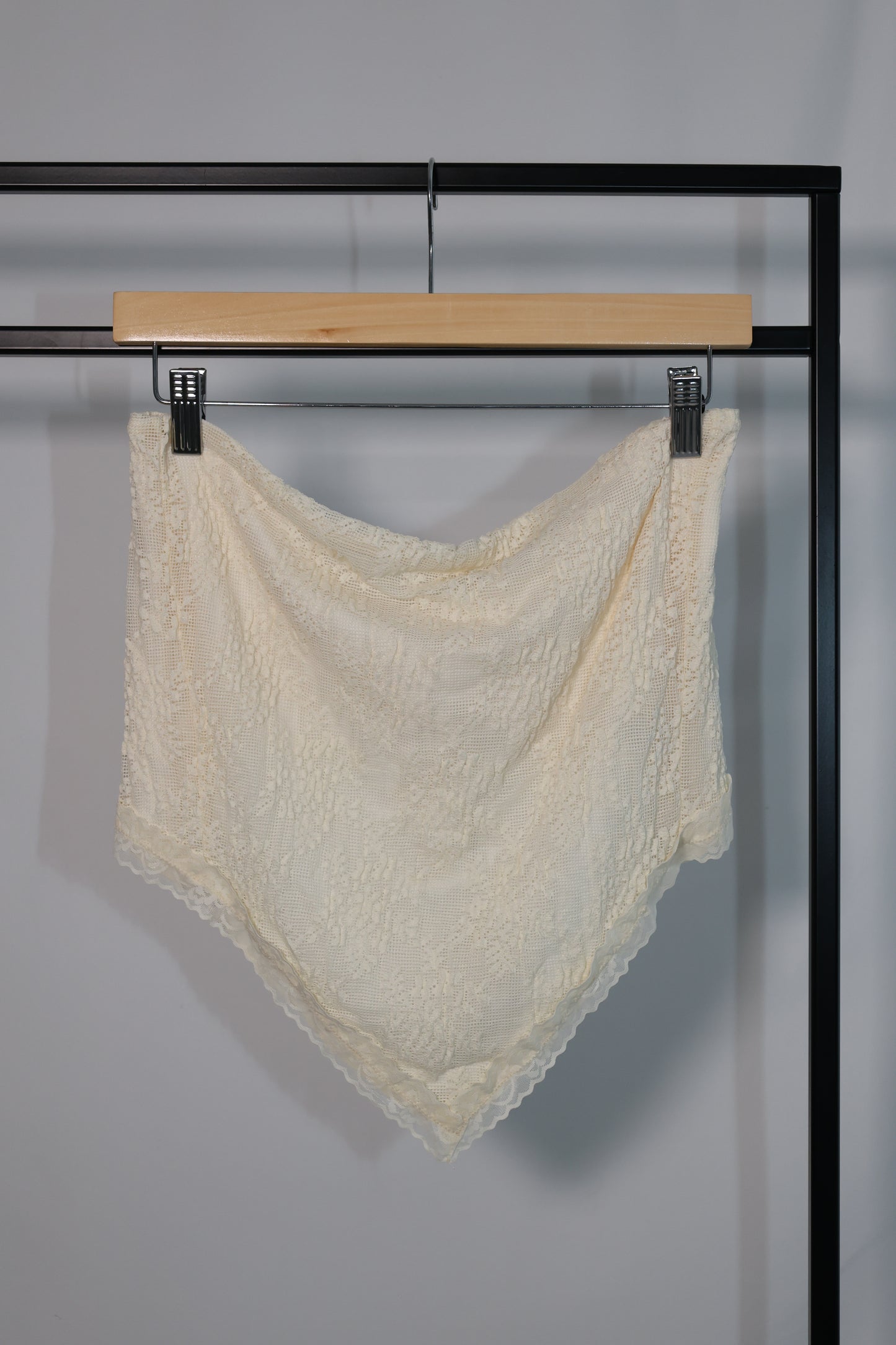 TICTOC - Wren Western Stretch Lace Strapless Scarf Top