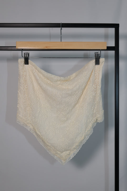 TICTOC - Wren Western Stretch Lace Strapless Scarf Top