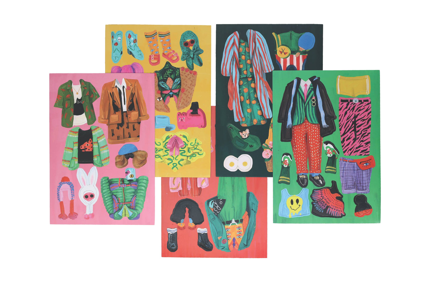 Chronicle Books - Fearless Fashion Magnetic Dolls