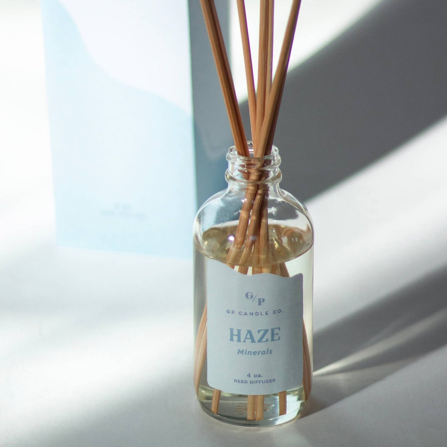 GP Candle Co. - Haze 4 oz. Hue Reed Diffuser (Minerals)