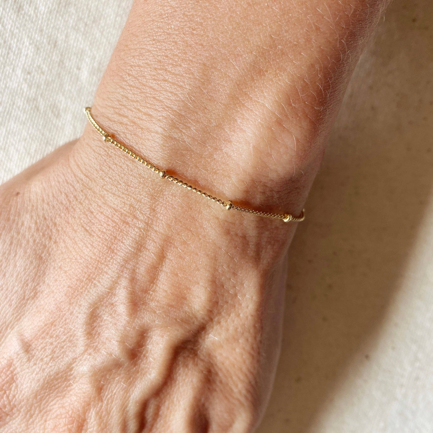 GoldFi - 18k Gold Filled Satellite Bracelet
