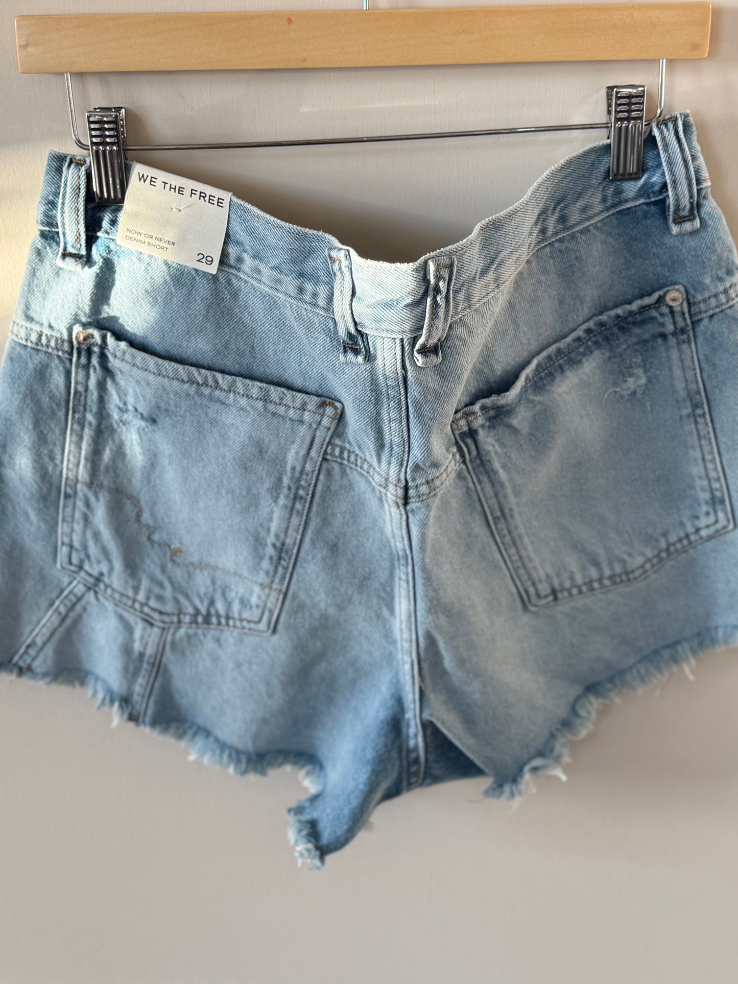 Free People - Now or Never Denim Shorts