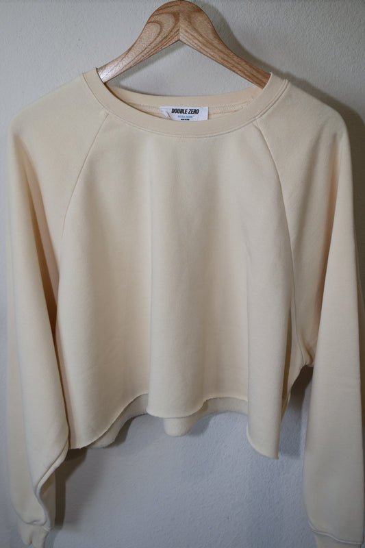 HYFVE - Raw Hem Cropped Sweatshirt