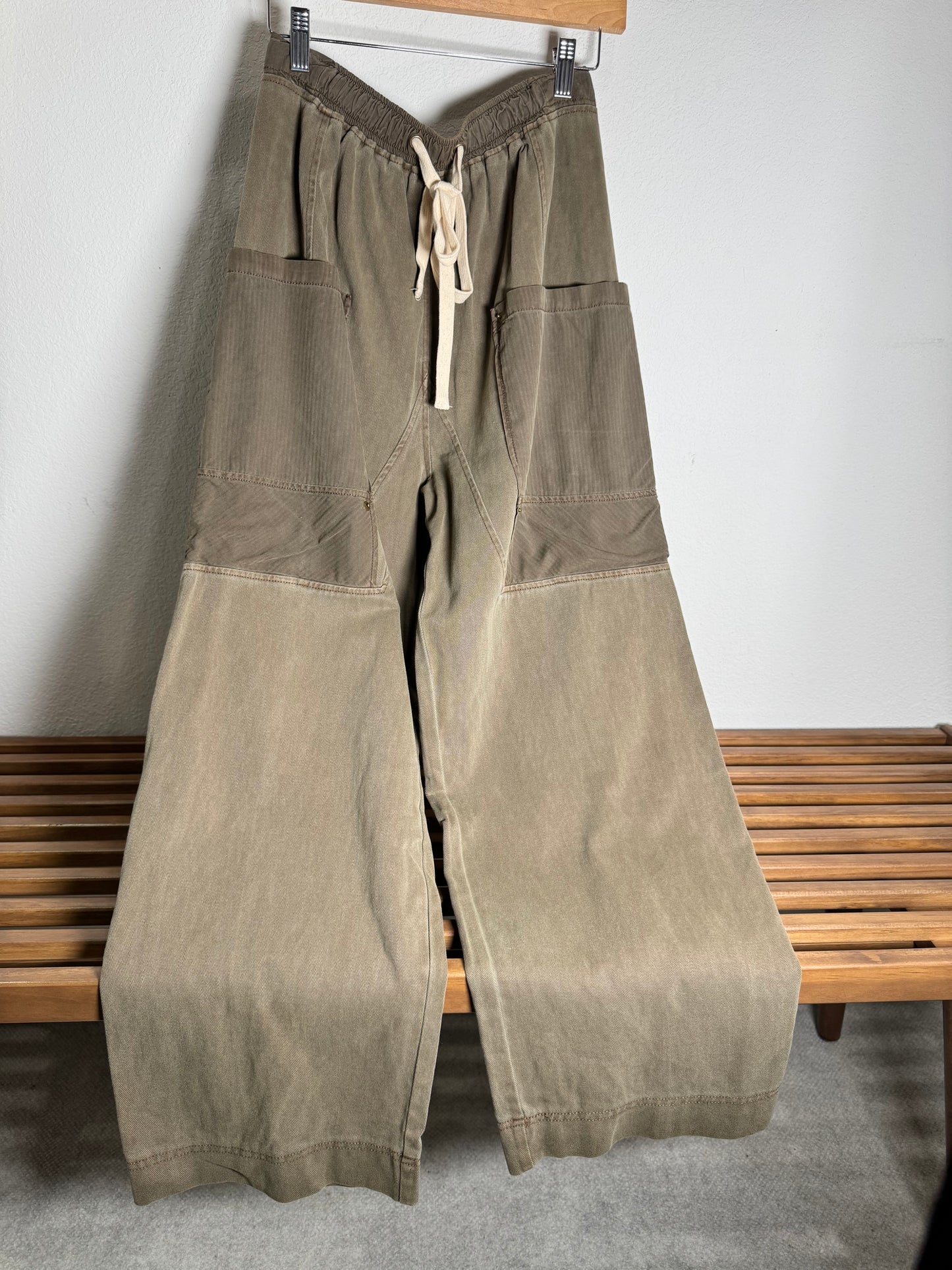 Mustard Seed - SIDE POCKET WIDE PANTS