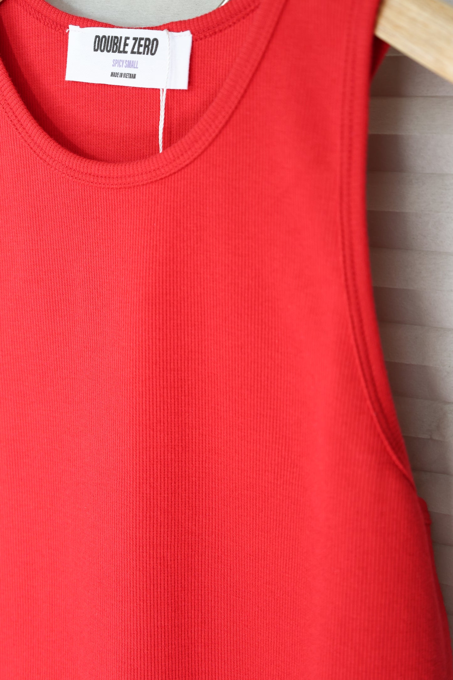 Hyfve - Red Scoop Neck Tank