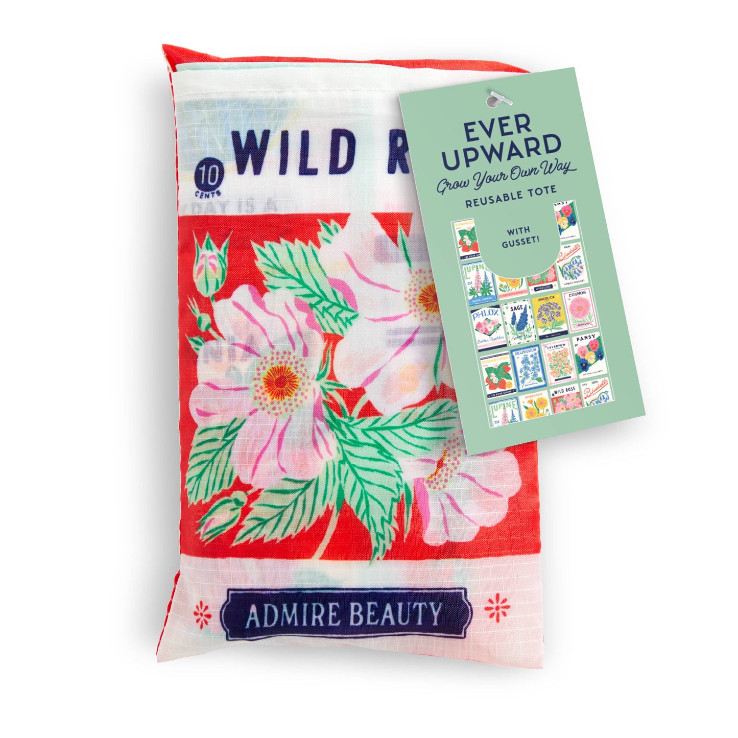 Chronicle Books - Grow Your Own Way Packable Nylon Tote Bag