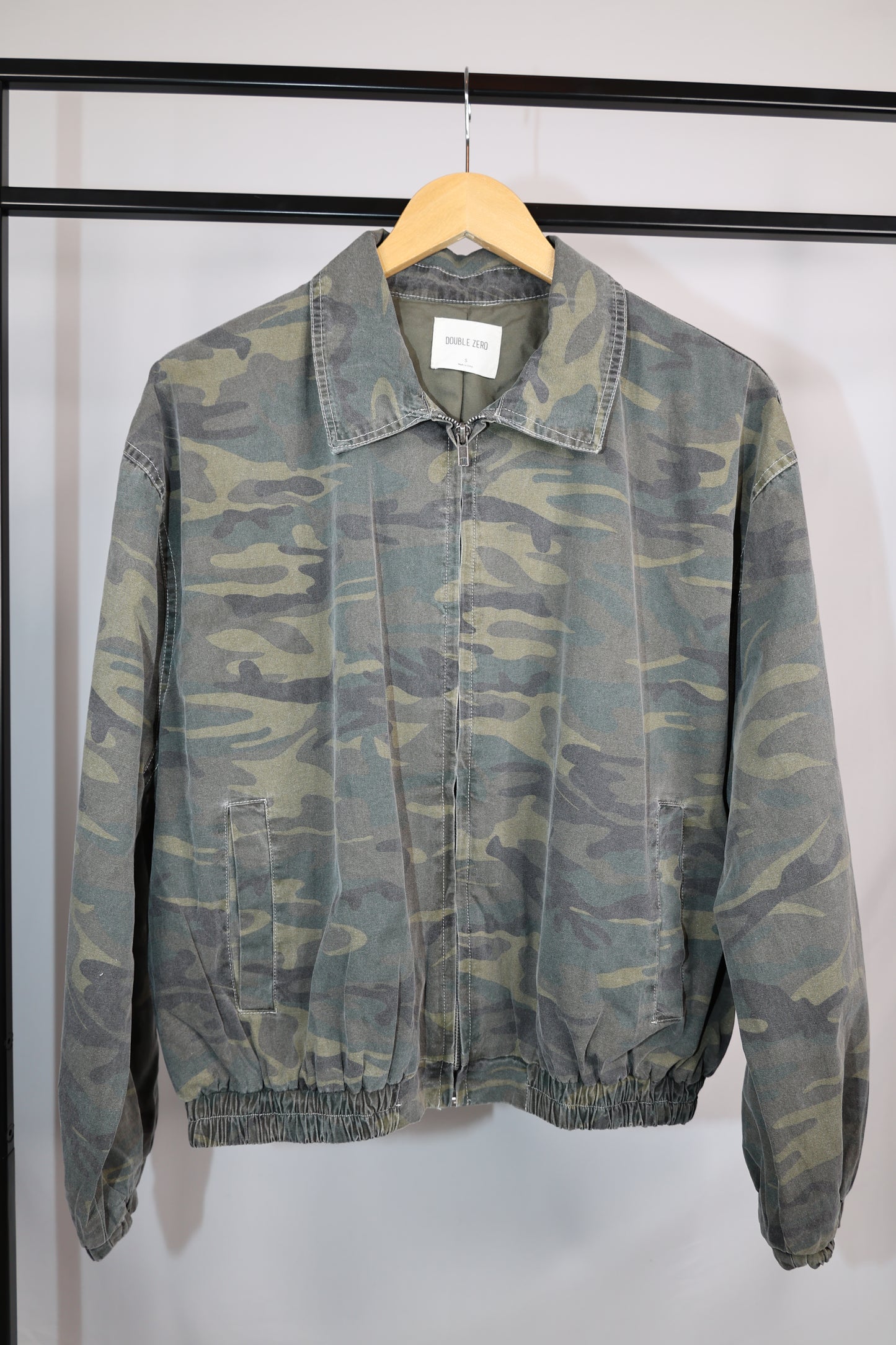 Hyfve - Camouflage Zip-Up Jacket