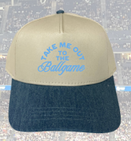 Ruby Moon - Take Me Out To The Ballgame-Baseball Game Hat