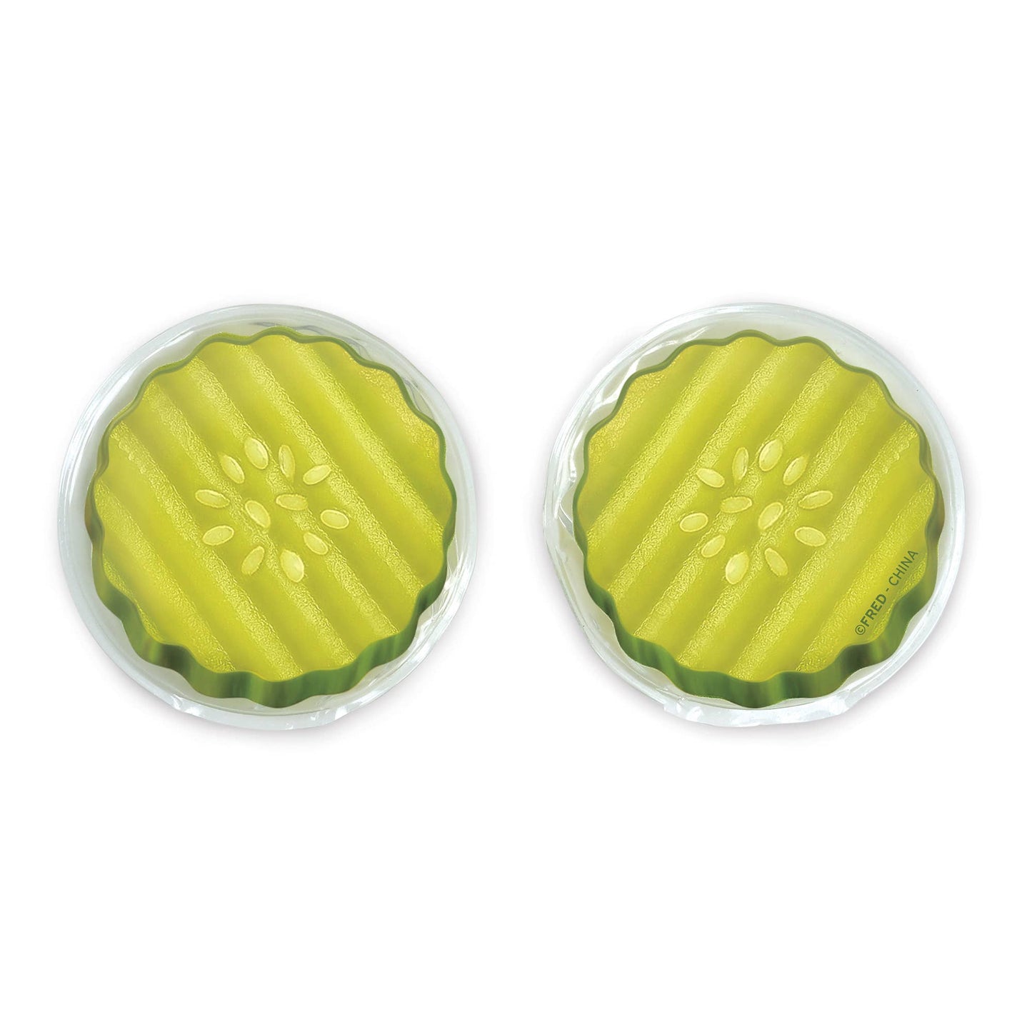 Fred & Friends - Pickle Chip Chill Out Cooling Eye Patches