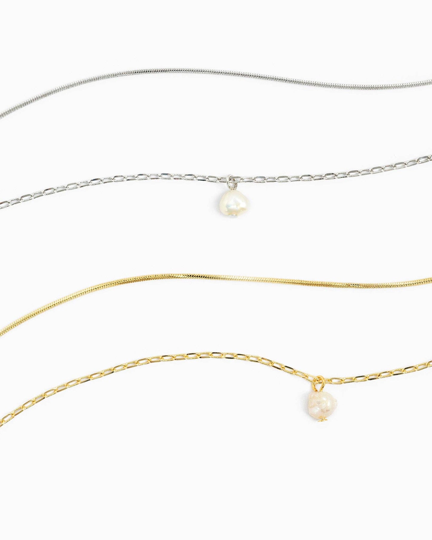 Sessori - Layered Freshwater Pearl Necklace