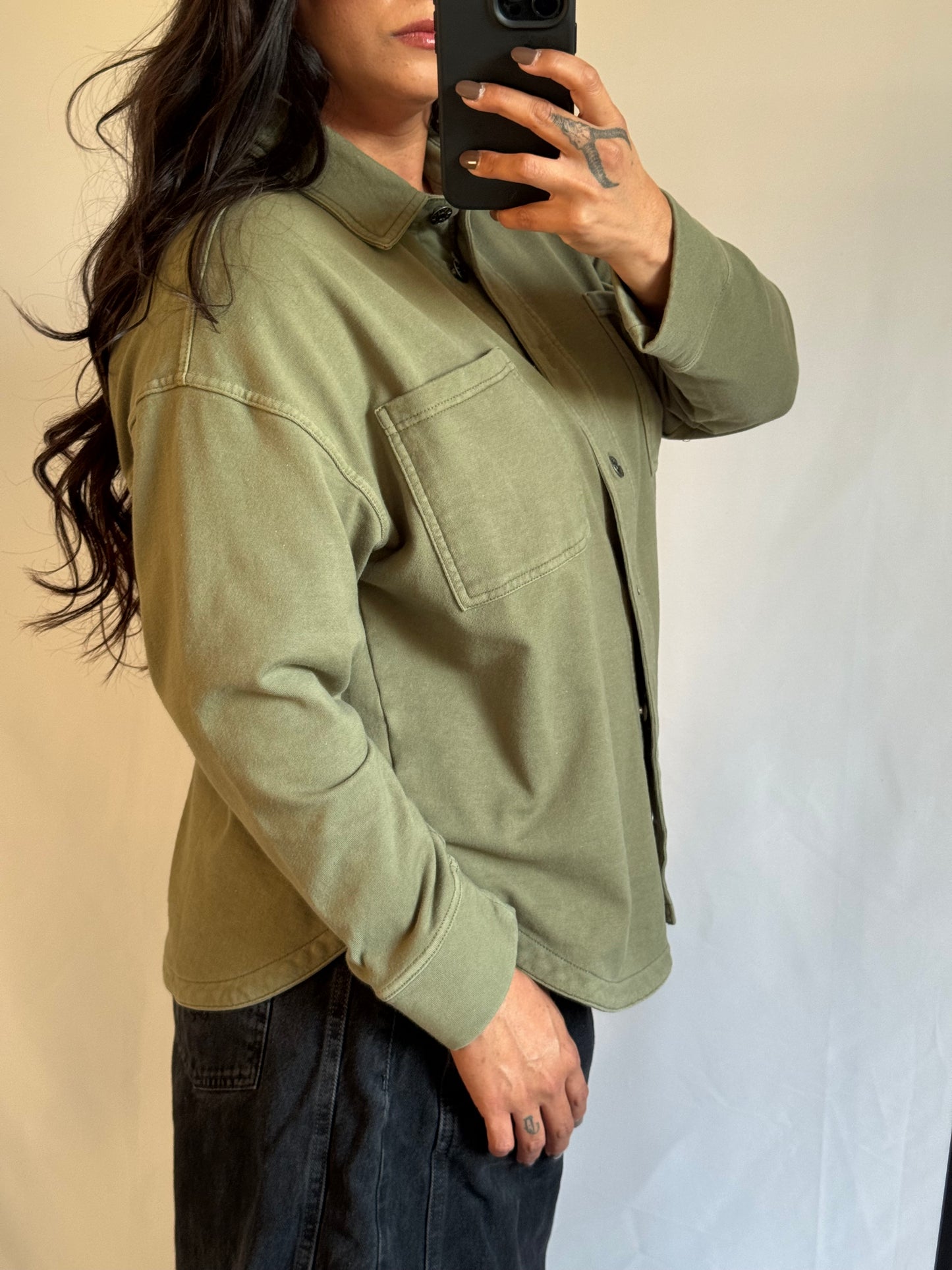 Meet Me There Oversized Shacket