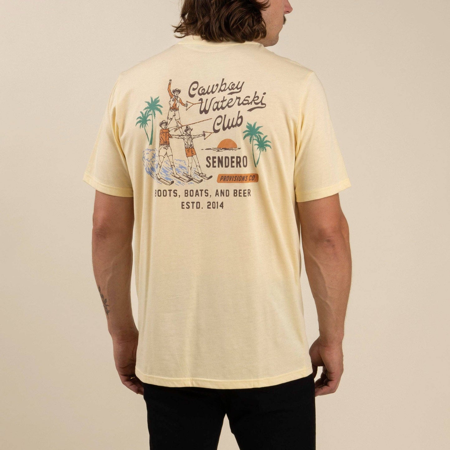 Sendero Provisions Company - Cowboy Waterski Club T-Shirt