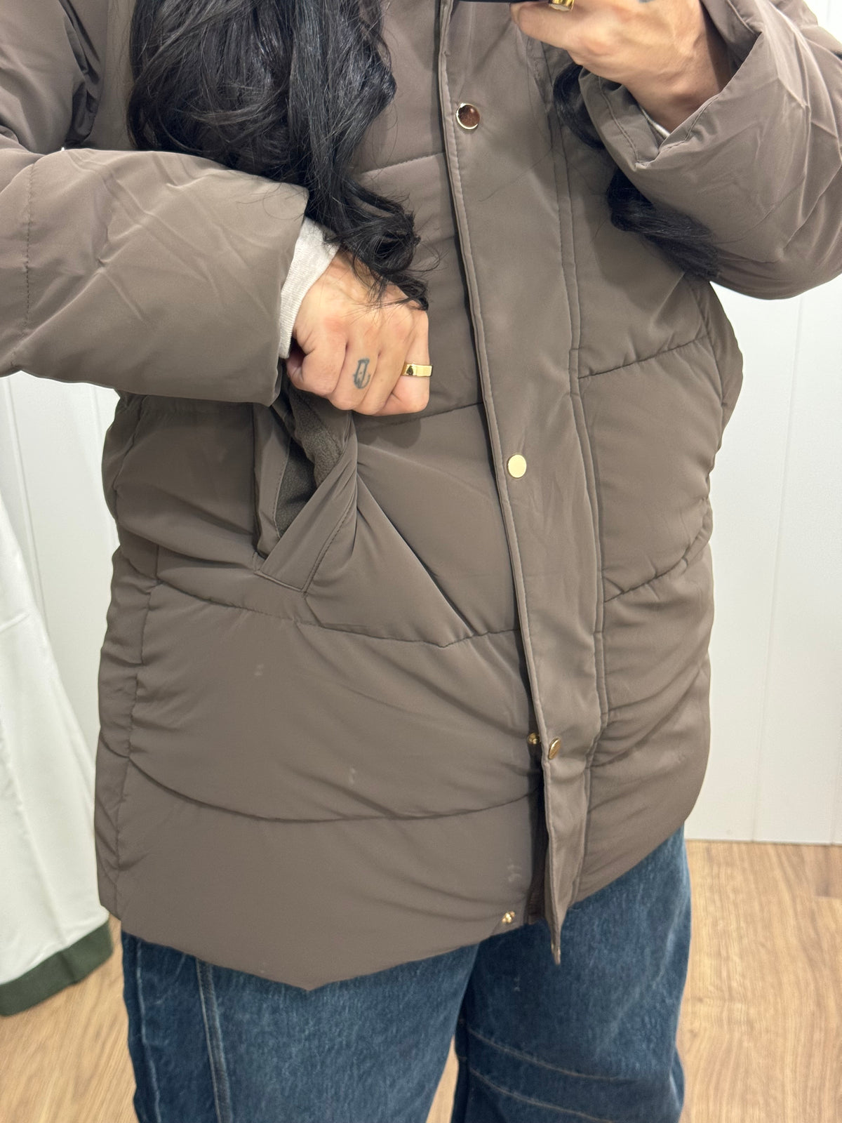 Last Minute Plans long hoodie coat