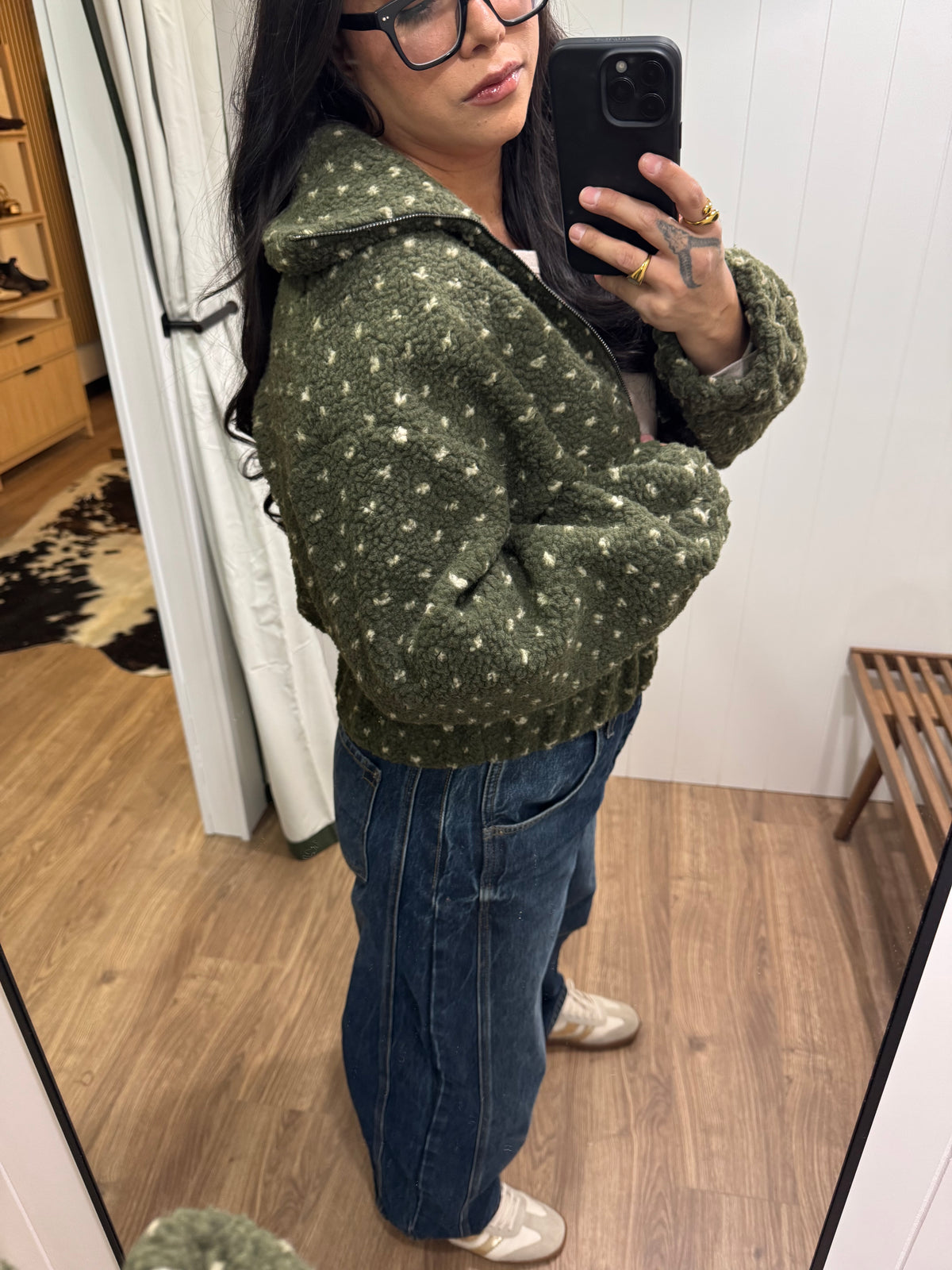 Where I’ll Be cozy zip down jacket