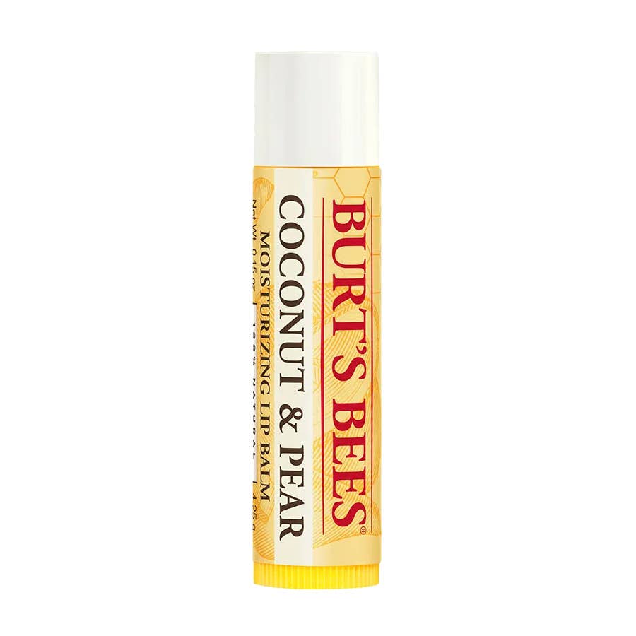 Burt's Bees - Coconut & Pear Lip Balm With Beeswax, Blister Box