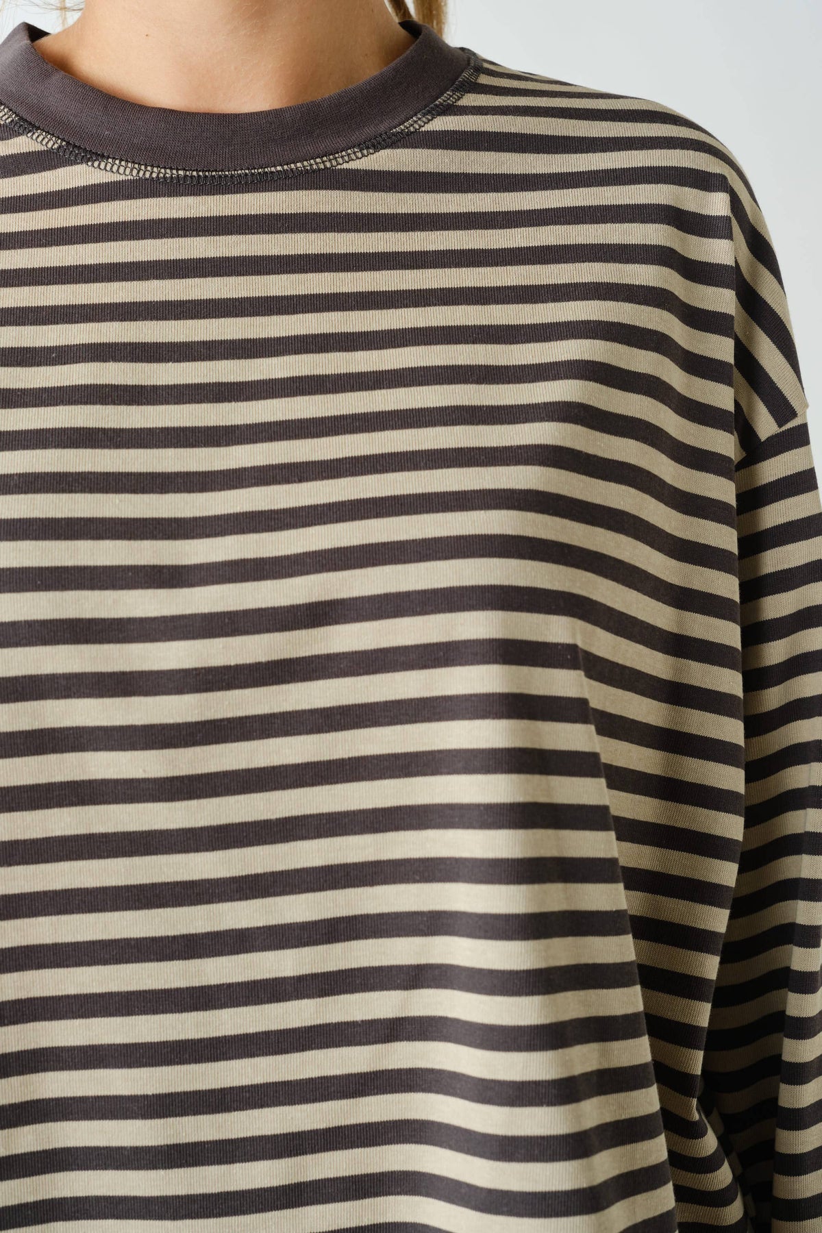 Mono B - Horizon Striped Long-Sleeve Tee