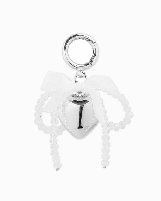 Sessori - Heart Bow Croquette Bag Charm Keychain