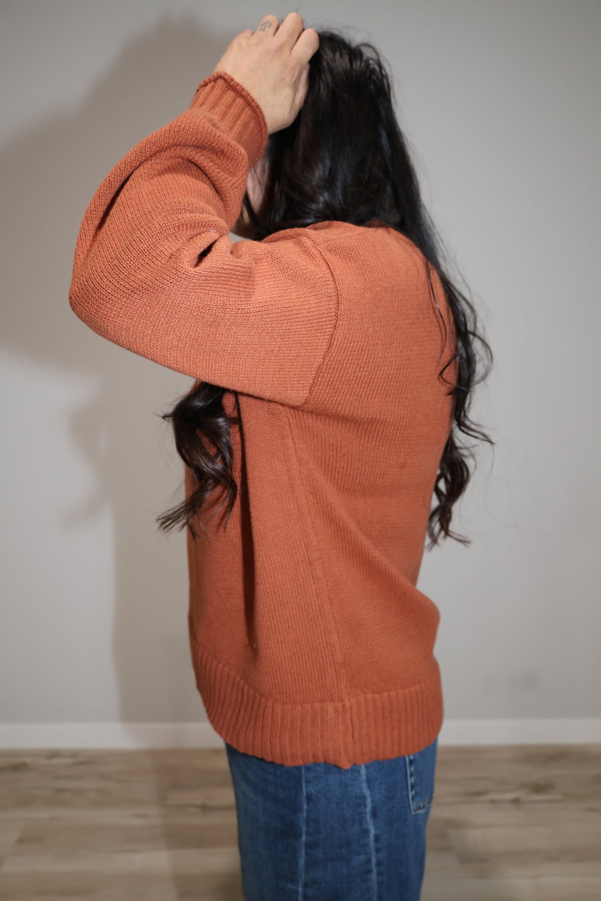 Good Fortune rodeo cowboy graphic sweater