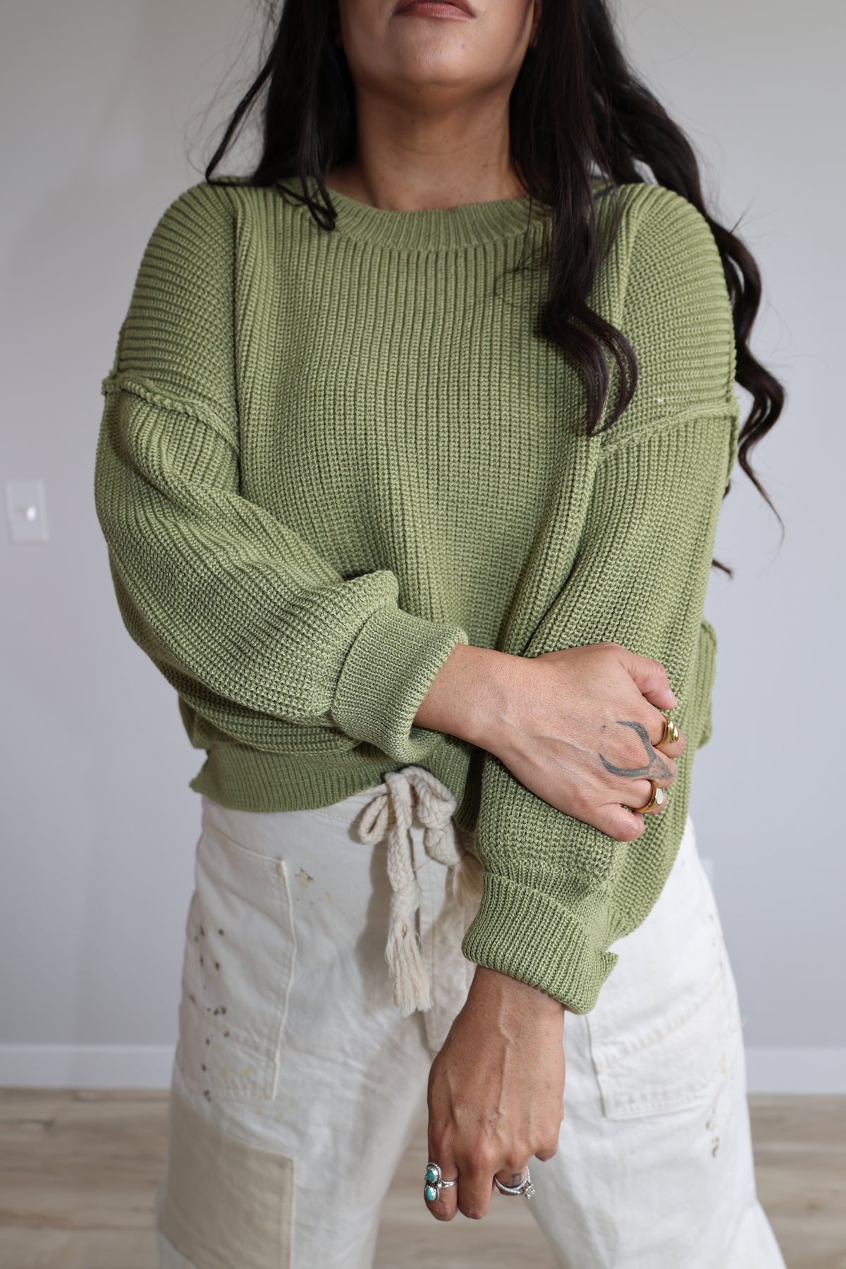Tell Me Something Good pullover sweater