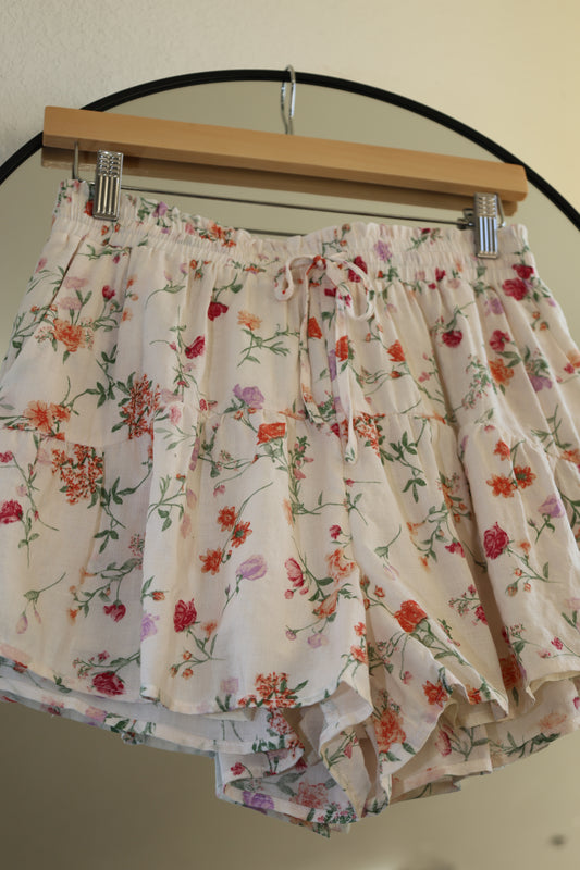 Dress Forum - Poppy & Rose Floral Drawstring Shorts