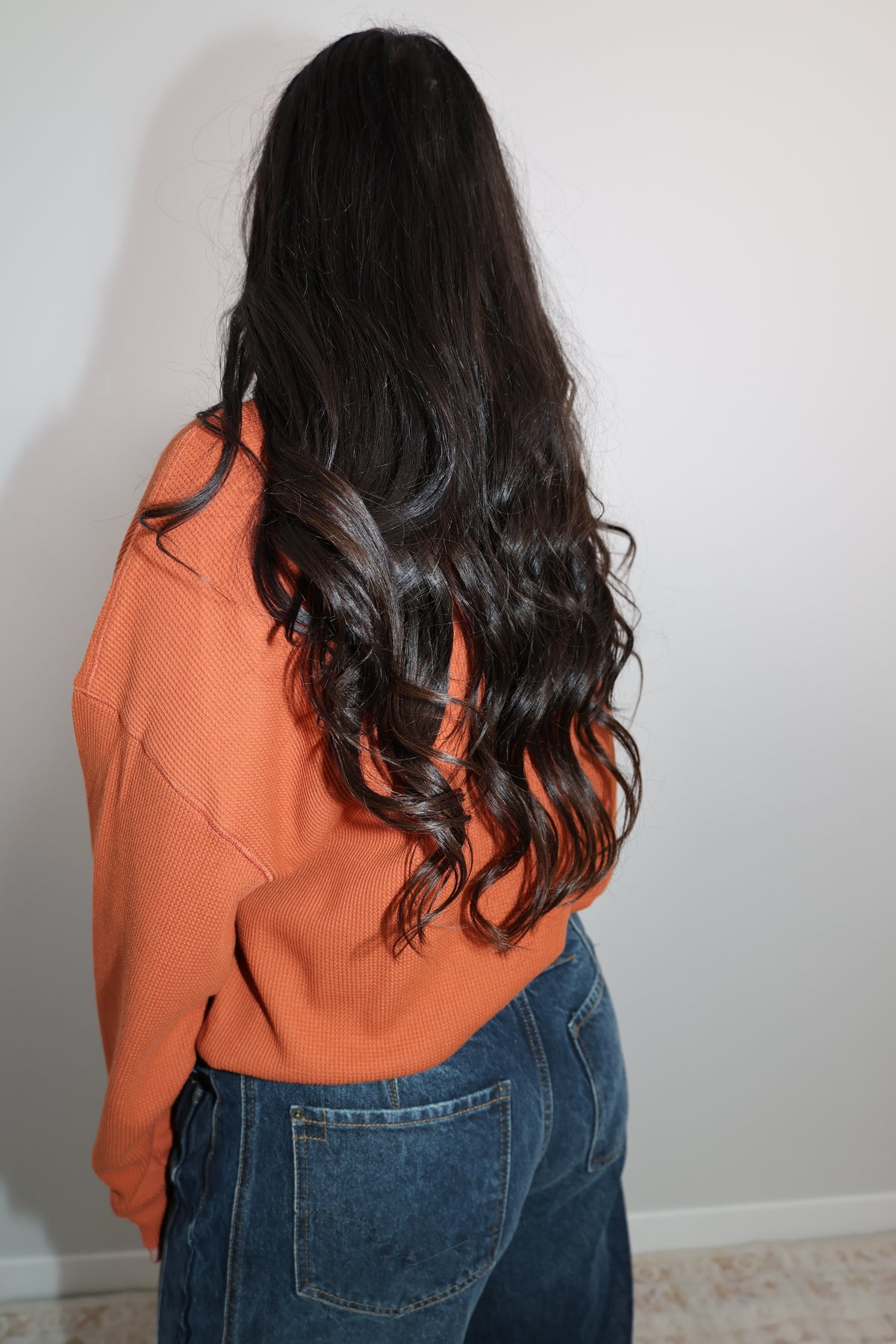 Pumpkin Spice & Everything Nice bubble hem thermal