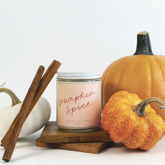 Poured Goods - Pumpkin Spice - 8oz Soy Candle