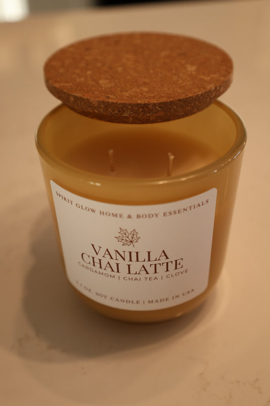Vanilla Chai Latte - 9.5oz. Soy Wax Candle