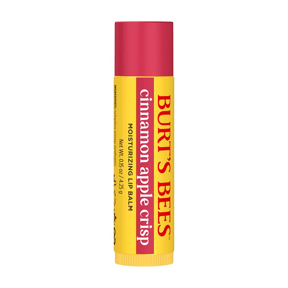 Burt's Bees - Holiday Cinnamon Apple Crisp Moisturizing Lip Balm