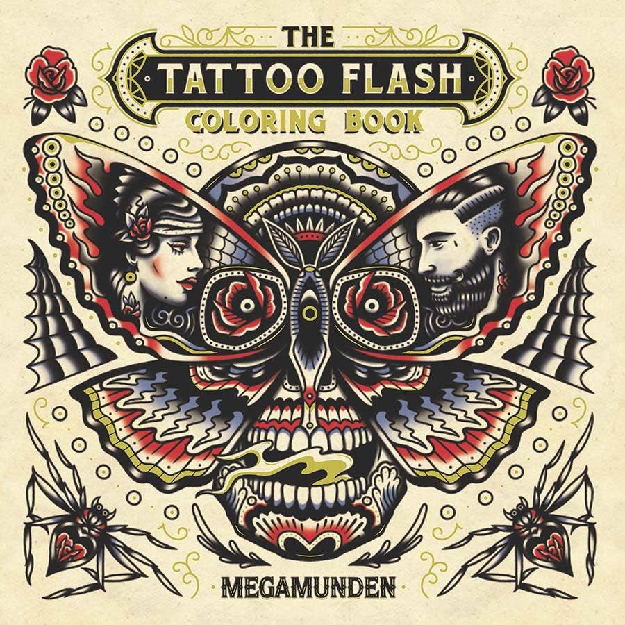 Chronicle Books - The Tattoo Flash Coloring Book