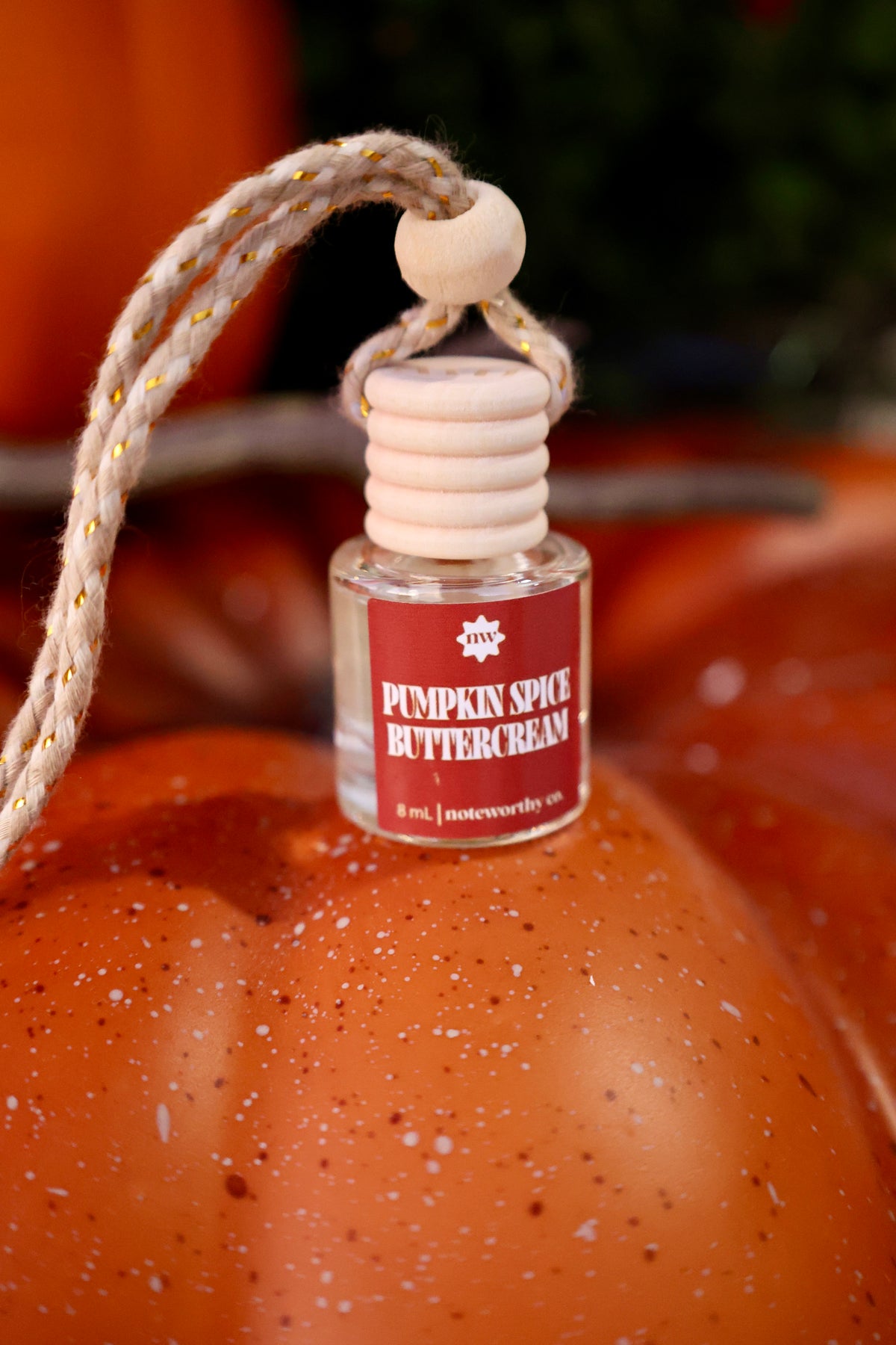 Fall Scented Glass Car Diffusers