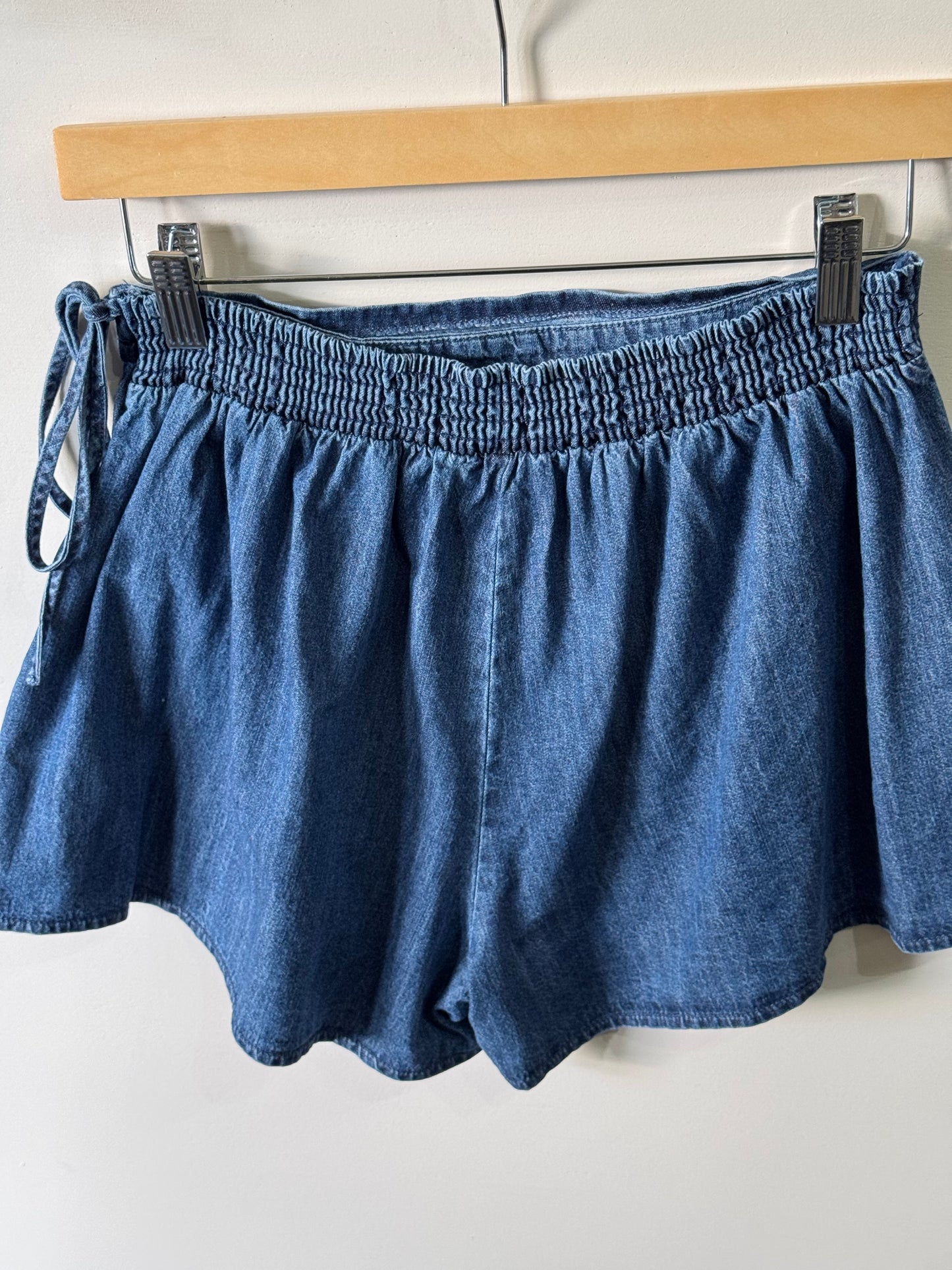 Miou Muse - Denim Wrap Around Skort