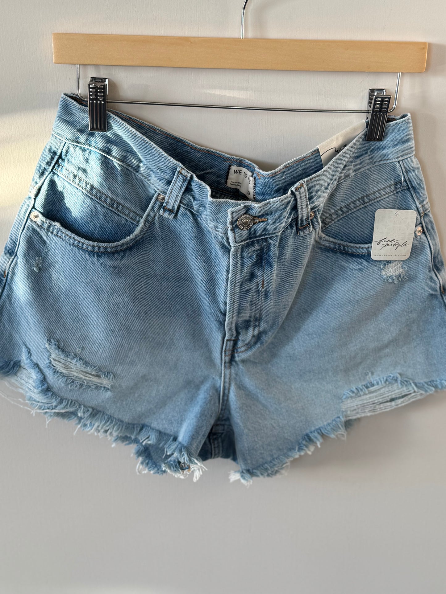 Free People - Now or Never Denim Shorts
