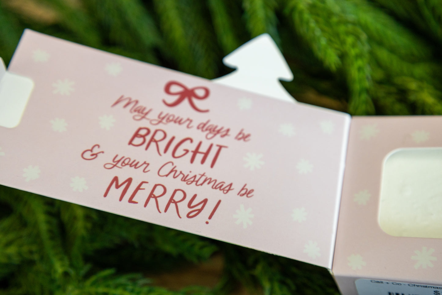 Cait + Co - Christmas Tree Shower Steamer Gift Set - Joy to the World