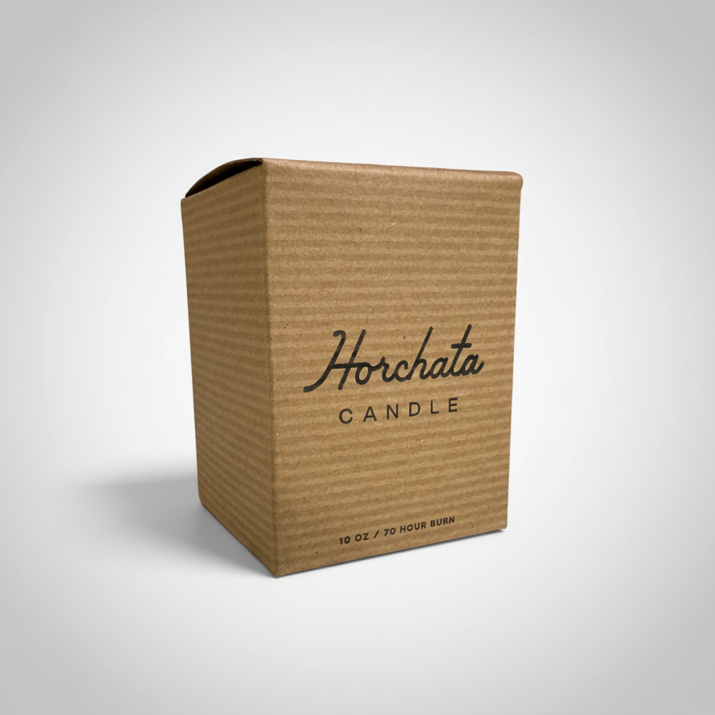 SIN-MIN - Horchata Candle - (Sweet Cinnamon & Vanilla Scented) - 10 oz