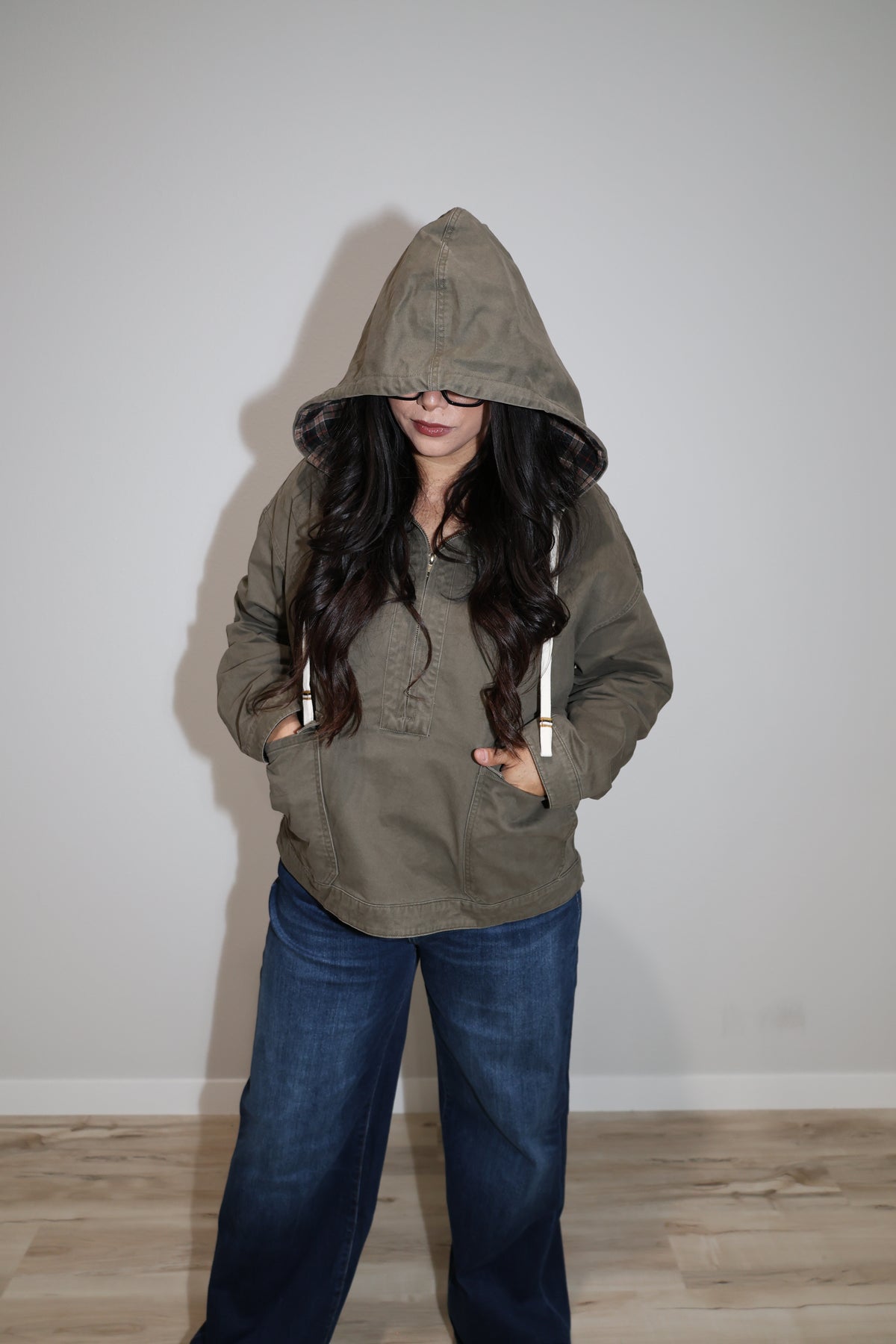Northbound 1/2 front zip hoodie