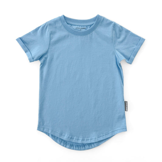LENOX JAMES - BASIC TEE - SKY