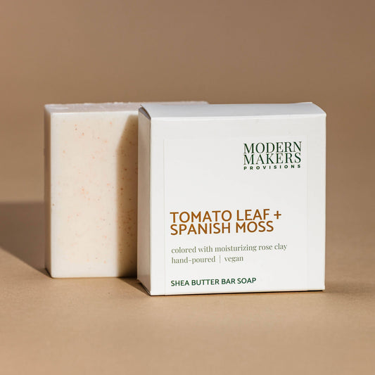 Modern Makers Provisions - Tomato Leaf + Spanish Moss bar soap