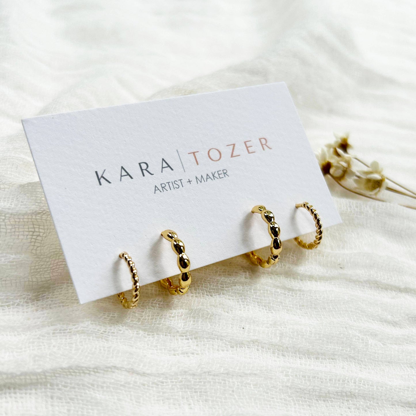 KARA | TOZER - Classic Hoop Stacking Set #8