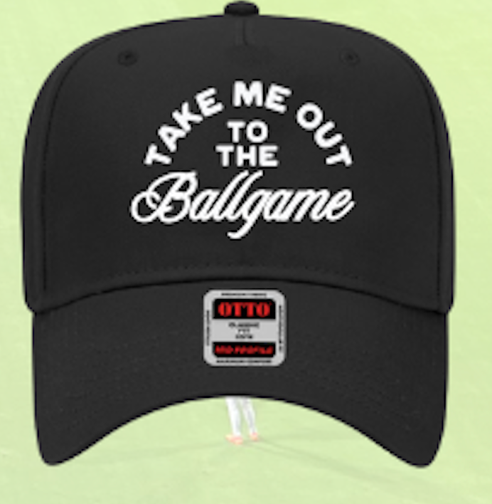 Ruby Moon - Take Me Out To The Ballgame-Baseball Game Hat