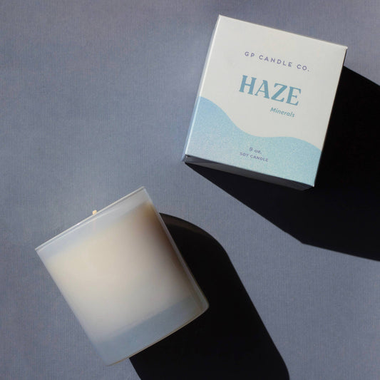 GP Candle Co. - Haze 9 oz. Hue Candle (Minerals)